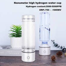 H2 Nano Alkaline Generator ORP Drink Water Bottle Electrolysis Ionizer Pure Hydrogen Gas Ventilator IHOOOH Anti Aging Products 2024 - buy cheap