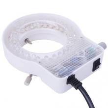 60LED Adjustable Ring Light Brightness Microscope illuminator Lamp for Stereo Microscope US Plug 110~240V 2024 - buy cheap