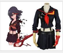 Disfraz de KILL la KILL Ryuko Matoi para mujer y niña, traje de Anime japonés para fiesta de Halloween, vestido y peluca, 8 Uds. 2024 - compra barato