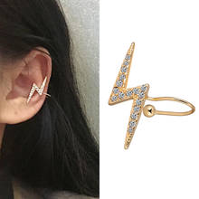 RINHOO Gold Star Leaves Non-Piercing Ear Clip Earrings For Women Men Simple Fake Cartilage Ear Cuff 2021 New Fashion Jewelry 2024 - buy cheap