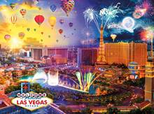 JMINE Div 5D Las Vegas City Landscape Fireworks Full Diamond Painting cross stitch kits art Scenic 3D paint by diamonds 2024 - buy cheap