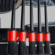 5 PCs car cleaning kit soft hair brush car cleaning tool motorcycle fine wash beauty supplies car wash brush five pieces 2024 - buy cheap