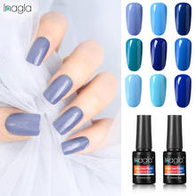 Inagla 15ML Blue  UV Gel Varnish Nail Polish Set For Manicure Gellak Semi Permanent Hybrid Nails Art Off Primer Gel Nail Polish 2024 - buy cheap