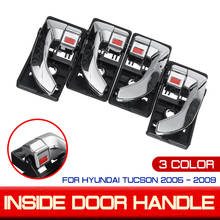 Manija de puerta Interior de coche, Hyundai Tucson accesorio para 2005, 2006, 2007, 2008, 2009, 4 unidades 2024 - compra barato