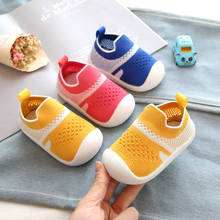 toddler shoes for baby girl walker baby boy sock shoes with rubber soles soft anti-slip spring summer slipper infant first step 2024 - buy cheap