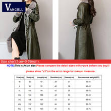 Vangull 5XL, элегантная кожаная куртка, женская, плюшевая, Вельветовая, длинная, новинка, тонкий, меховой воротник, кожаные пальто, черная одежда, женские пальто, верхняя одежда 2024 - купить недорого