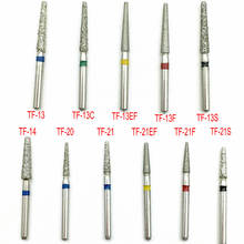 100pcs FG Dental Diamond Burs Drill TF Series Dia-burs for High Speed Handpiecess Medium Polishing Tools 2024 - buy cheap