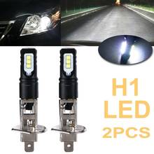 2X H1 6000K Super Bright White 6000LM DRL LED Headlight Bulb Kit High-Beam 2024 - buy cheap