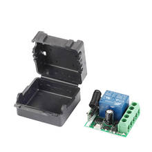 433 mhz universal sem fio interruptor de controle remoto dc 12 v 1ch relé módulo receptor e rf transmissor controle bloqueio eletrônico diy