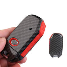 carbon Fiber silicone Keychain Cover Case For KIA Sportage Ceed Sorento Cerato Forte 2018 2019 Smart Key Holder Accessories 2024 - buy cheap