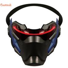 Cosmask-Máscara de pionero para Halloween, OverWatch, Cosplay, para fiesta 2024 - compra barato