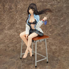 Экшн-фигурка Daiki kougyou My Girl Friend Ran Senpai иллюстрация Kina Kazuharu из ПВХ аниме привлекательная девушка фигурка модель игрушки кукла 2024 - купить недорого