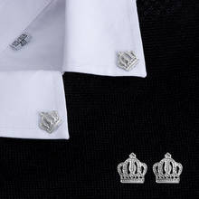 Kroean-broche de corona Retro Para hombre y mujer, Pin de Metal para solapa, insignia de camisa, Collar, joyería de lujo, accesorios, regalos 2024 - compra barato