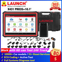 LAUNCH X431 pro3s+ 10.1" OBD2 Diagnostic Tool 2 years update Automotive OBDII Auto scan tools ECU Coding Scanner PK x-431 V plus 2024 - buy cheap
