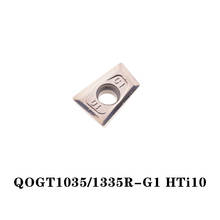 100% Original QOGT QOGT1035R-G1 HTI10 QOGT1335R-G1 CNC lathe Insertion Carbide Insert Imported From Japan Efficient And Durable 2024 - buy cheap