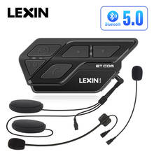 Lexin ET COM Helmet Intercom Motorcycle Wireless Bluetooth Interphone for 2 Riders Headset Intercomunicadores de motos 2024 - buy cheap