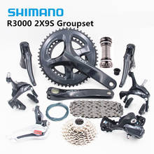 Shimano SORA R3000 2x9 Speed  Road  Groupset Bike Bicycle Groupset With BBR60 Bicycle Parts 2X9S 2024 - buy cheap