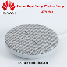 Original HUAWEI CP61 Wireless Charger 27W Max Qi Wireless Charger Super Charge for Huawei P30 Pro Mate 30 40 RS Pro iPhone 11 12 2024 - buy cheap