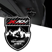 Funda adhesiva 3D para motocicleta, calcomanías para HONDA X-ADV, XADV, 150, 250, 300, Adventure Rider 2024 - compra barato