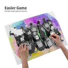 Exo Wolves Jigsaw Puzzle 500 Pieces Puzzle Game Wooden Educational Toys Exo Kpop Wolf Xiumin Suho Sehun Chanyeol Chen Kai Lay 2024 - buy cheap