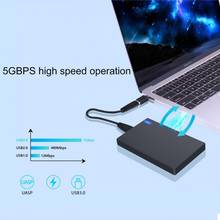 USB3.0 2.5-inch 5Gbps Hard Drive Enclosure Support Sata 4TB HDD SSD Case Box for Laptop 2021 2024 - buy cheap
