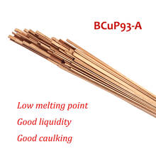 Brass Welding Rod Flat Copper Phosphorus Brazing Welding Rods For Special For Welding Of Refrigerator Air-Conditioning Pipe 2024 - buy cheap