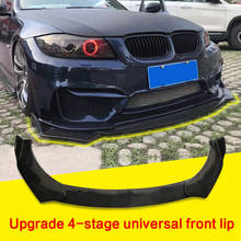 New Adjustable Universal Car Front Bumper Splitter Lip Body Kit Spoiler Diffuser Lip For BMW For Benz For Audi For VW For Subaru 2024 - buy cheap