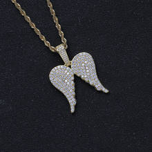 Full Zircon Bling Bling Iced Out Brass Pendants Men Hip Hop  Jewelry For Man and Women CN329 2024 - buy cheap