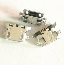 100pcs/lot micro mini jack socket USB Connector charging port repair dock plug For Alcatel Shine Lite OT5080 5080X 5080U 5080 2024 - buy cheap