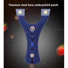 Titanium steel support clip slingshot fast pressure resistance without bundling precision quasi-athletic hunting slingshot 2024 - buy cheap