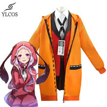 Anime kakegurui jabami trajes yomoduki runa cosplay uniformes da escola halloween festa terno forma feminina meninas 2024 - compre barato