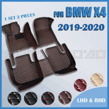 Car floor mats for BMW X4 G02 2019 2020 Custom auto foot Pads automobile carpet cover 2024 - buy cheap