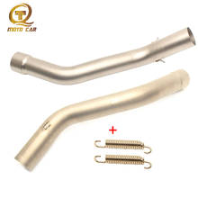 Motorcycle Exhaust Escape Muffler Mid Tube  Link Pipe for Kawasaki ZX6R ZX10R 2009 2010 2011 2012 2013 2014 2015 2016 2017 2018 2024 - buy cheap