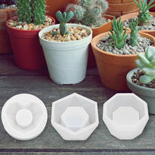 Reusable DIY Silicone Flower Pot Mold Pot Molds Easy Demould Making Plants for Household Garden Grass Supply 2024 - buy cheap