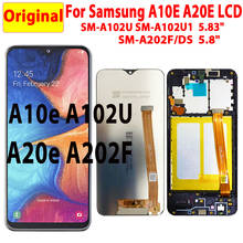 Original LCD For Samsung Galaxy A10E Display A102U Touch Screen Digitizer Assembly  For Samsung A20E LCD Display A202F 2024 - buy cheap