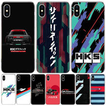 Hks japão legal telefone para apple iphone 13 pro max 11 12 mini caso x xs xr 8 plus 7 6s se 2020 5 5S capa escudo coque 2024 - compre barato