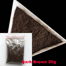 20g/bag Manicure Velvet Powder Dark Brown Nail Decoration Fuzzy Flocking Nylon Powder For 3D Candy Nail Glitter Art Tips 2422 2024 - buy cheap