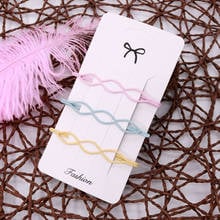 Various Styles Design 50pcs 6.5x12.5cm Hairpin DIY Handmade Jewelry Display Card Fashion Hair Clip Card 2024 - buy cheap