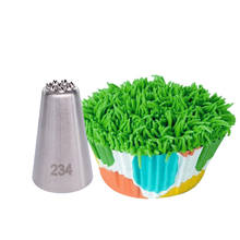 234# Grass Stainless Steel Icing Piping Nozzles Cake Decorating Pastry Tip Sets Cupcake Tools Bakeware 2024 - buy cheap