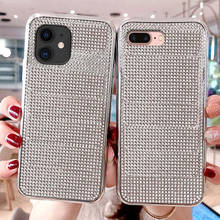 Fashion Bling Crystal Shining Diamond Rinestone Phone Case For iPhone 12 11 pro max Glitter Cases For iPhone x xr xs max Cover 2024 - buy cheap