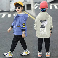 Cardigan Jacket Spring Autumn Coat Outerwear Top Children Clothes Kids Costume Teenage School Boy Clothing High Quality 2024 - buy cheap