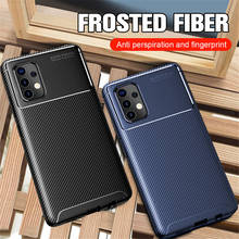 Funda de silicona con textura de fibra de carbono para móvil, carcasa A prueba de golpes para Samsung Galaxy A32, 4G, 32 SM-A325F, 6,4 pulgadas 2024 - compra barato