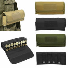 Molle bolsa militar de munição tática para caça, cartuchos de espingarda, calibre 12/20, 18 cores 2024 - compre barato