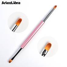 AriesLibra Nail Art Gradient Brush Double Head Soft Hair Drawing Painting Pen Nail UV Gel Tips DIY Brush Nail Art Design Tools 2024 - buy cheap