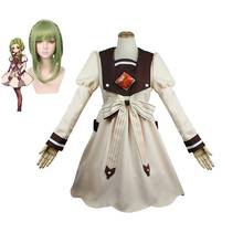 Vestido de Anime para mujer y niña, traje de uniforme escolar Jibaku Shounen Hanako Kun Nanamine Sakura, traje de fiesta para Cosplay 2024 - compra barato