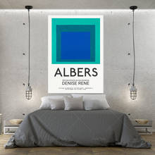 Josef Albers Exhibition Poster, Josef Albers Print, Bauhaus Poster, Bauhaus Print, Art Prints, Abstract Painting, Wall Decor, H 2024 - buy cheap