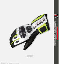 Komine-guante de carbono GK 198 para Motocross, guantes de cuero para motocicleta, MTB, todoterreno 2024 - compra barato