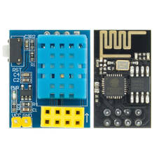 10 pces esp8266 ESP-01 ESP-01S dht11 módulo sensor de umidade temperatura esp8266 wifi nodemcu casa inteligente iot (com esp01 esp01s) 2024 - compre barato