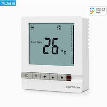 Aqara thermostat S2 EigenStone smart Air conditioner temperature control LCD fan coil switch controller for xiaomi app mi home 2024 - buy cheap