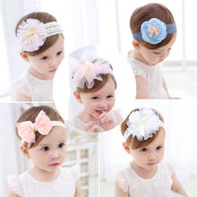 Diadema con lazo para niña pequeña, Bandage para niña pequeña, banda para el pelo, accesorios de ropa infantil 2024 - compra barato